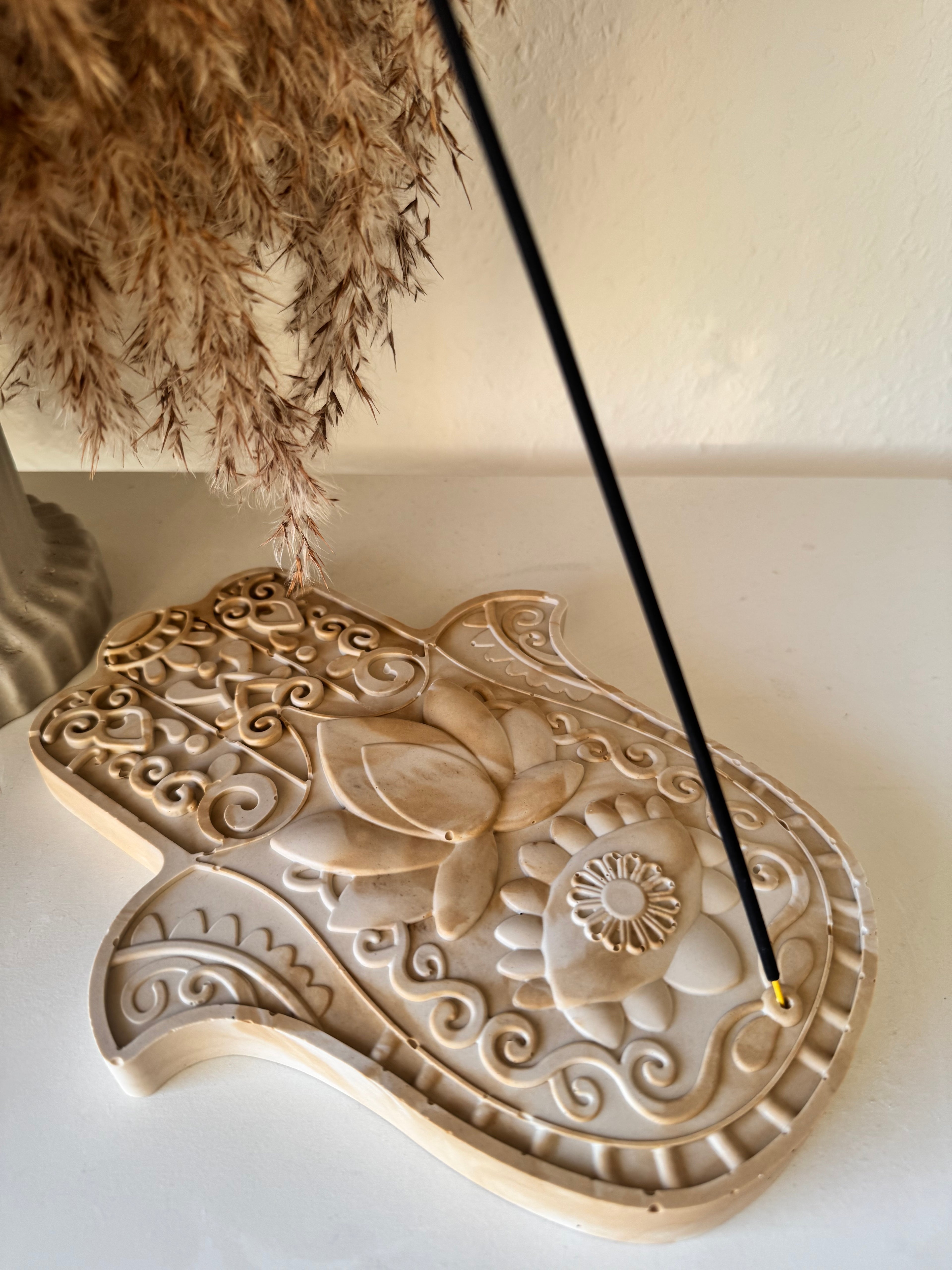 Hamsa Incense Holder