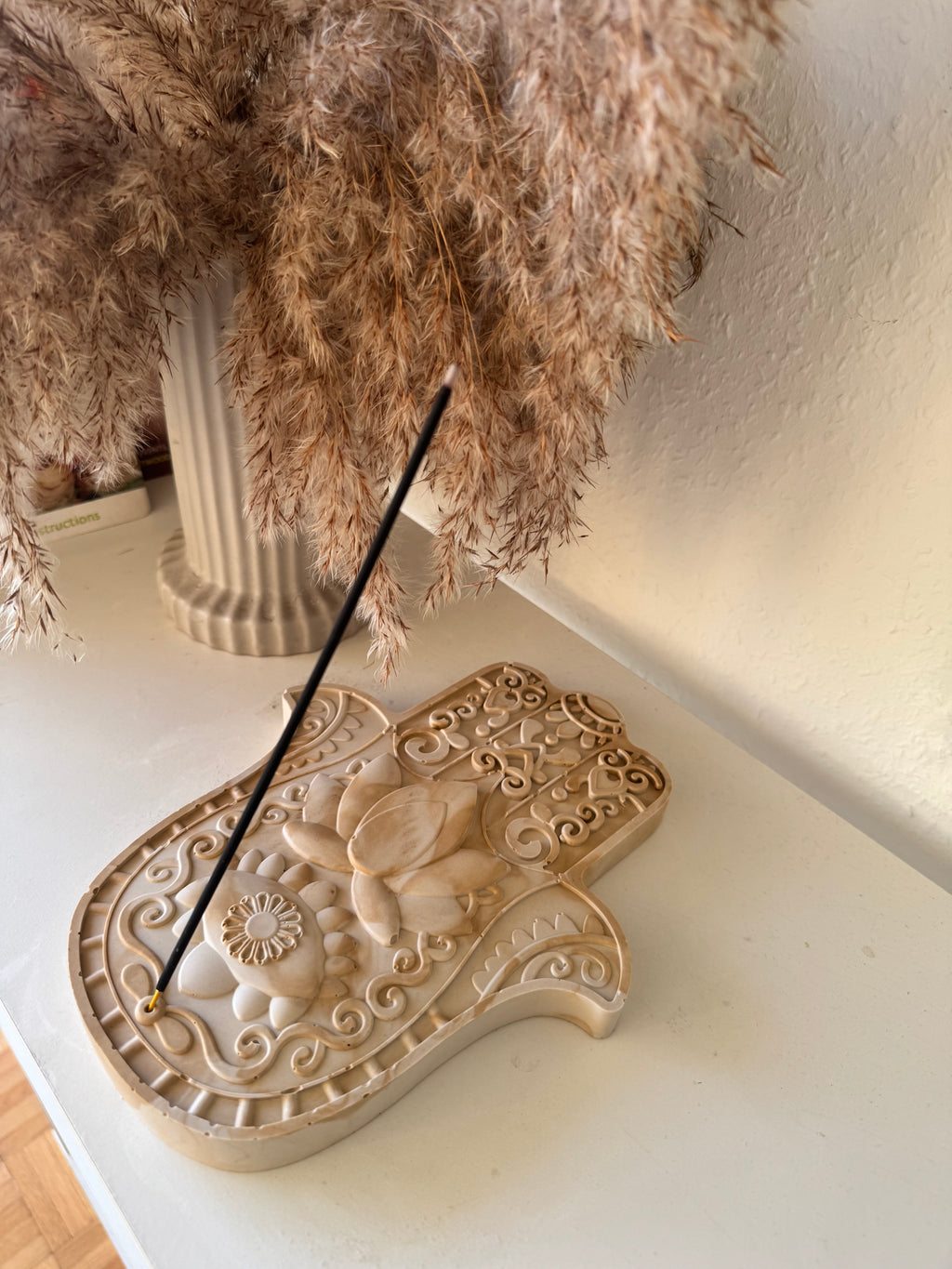Hamsa Incense Holder