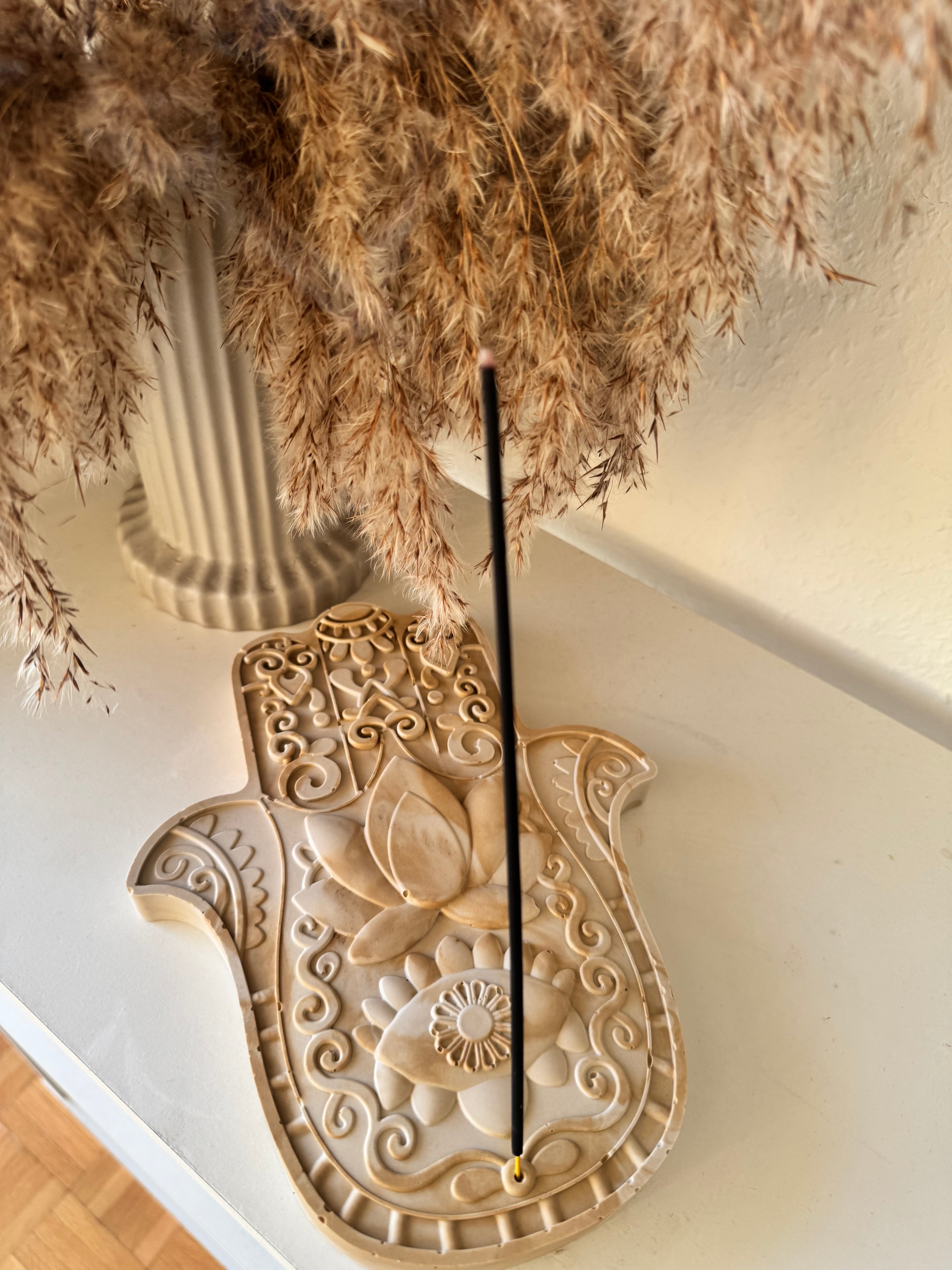 Hamsa Incense Holder