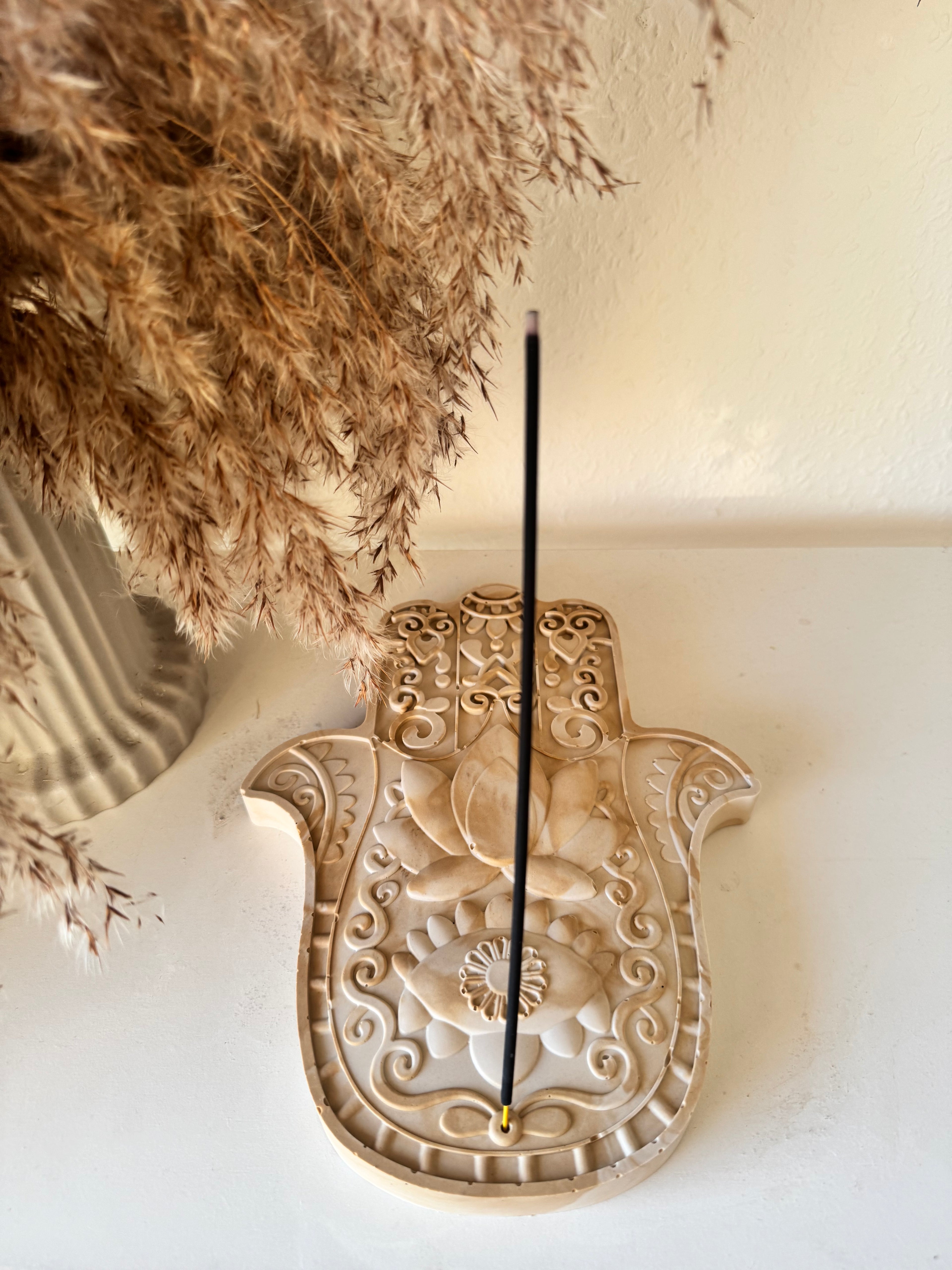 Hamsa Incense Holder