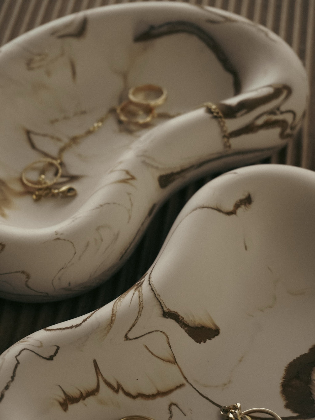 Bean Jewelry Display Tray