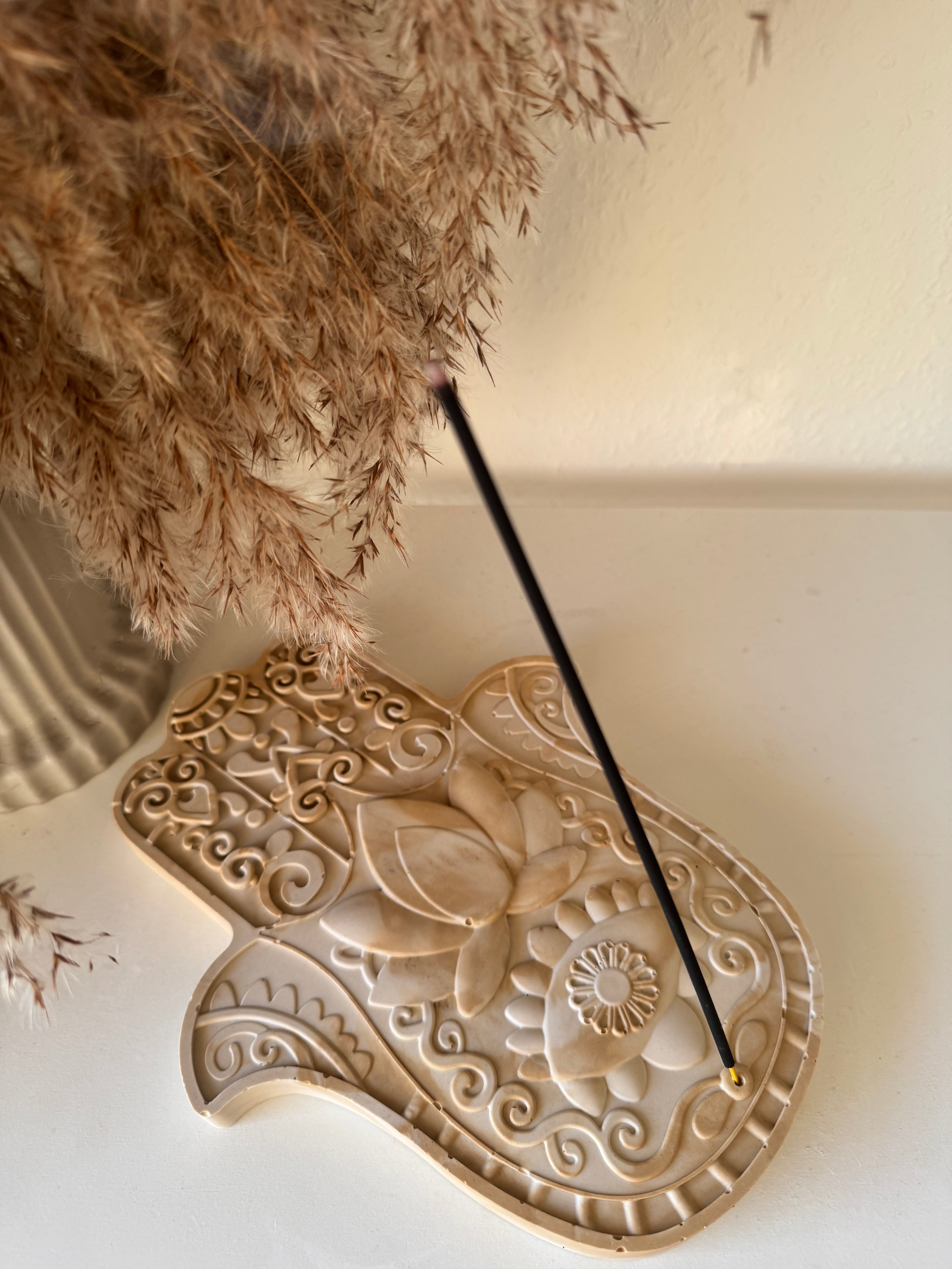 Hamsa Incense Holder