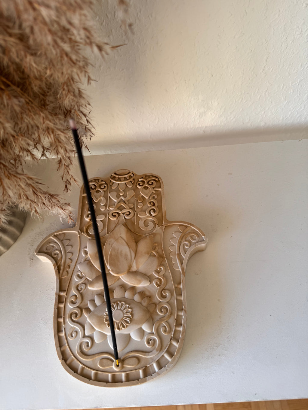 Hamsa Incense Holder