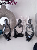 Decorative Fire Pit Figurine Set – Set of 4