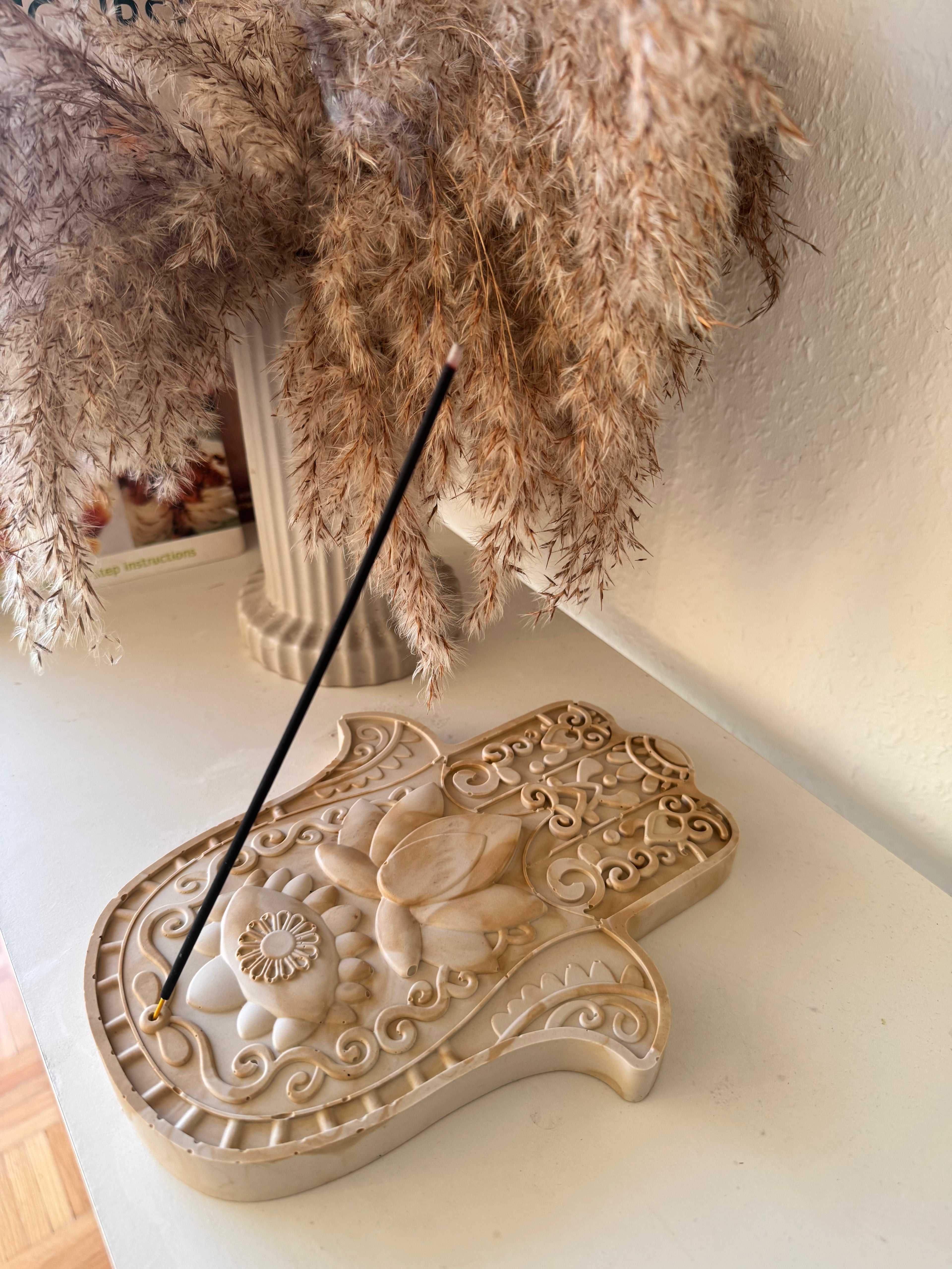 Hamsa Incense Holder