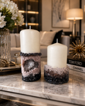 Crystal Geode Decorative Accent – Elegant Natural Home Décor