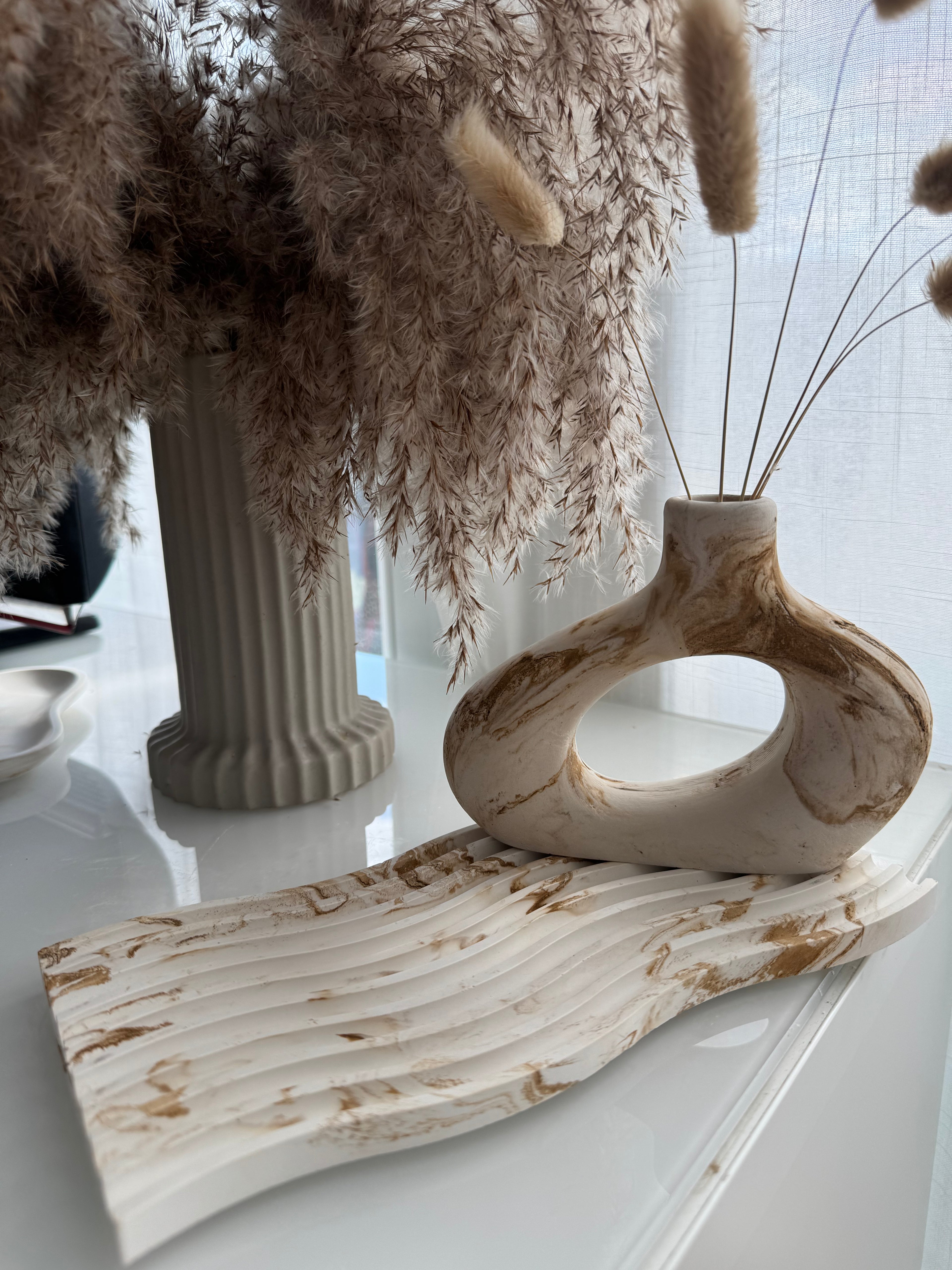Halo Arch Statement Vase