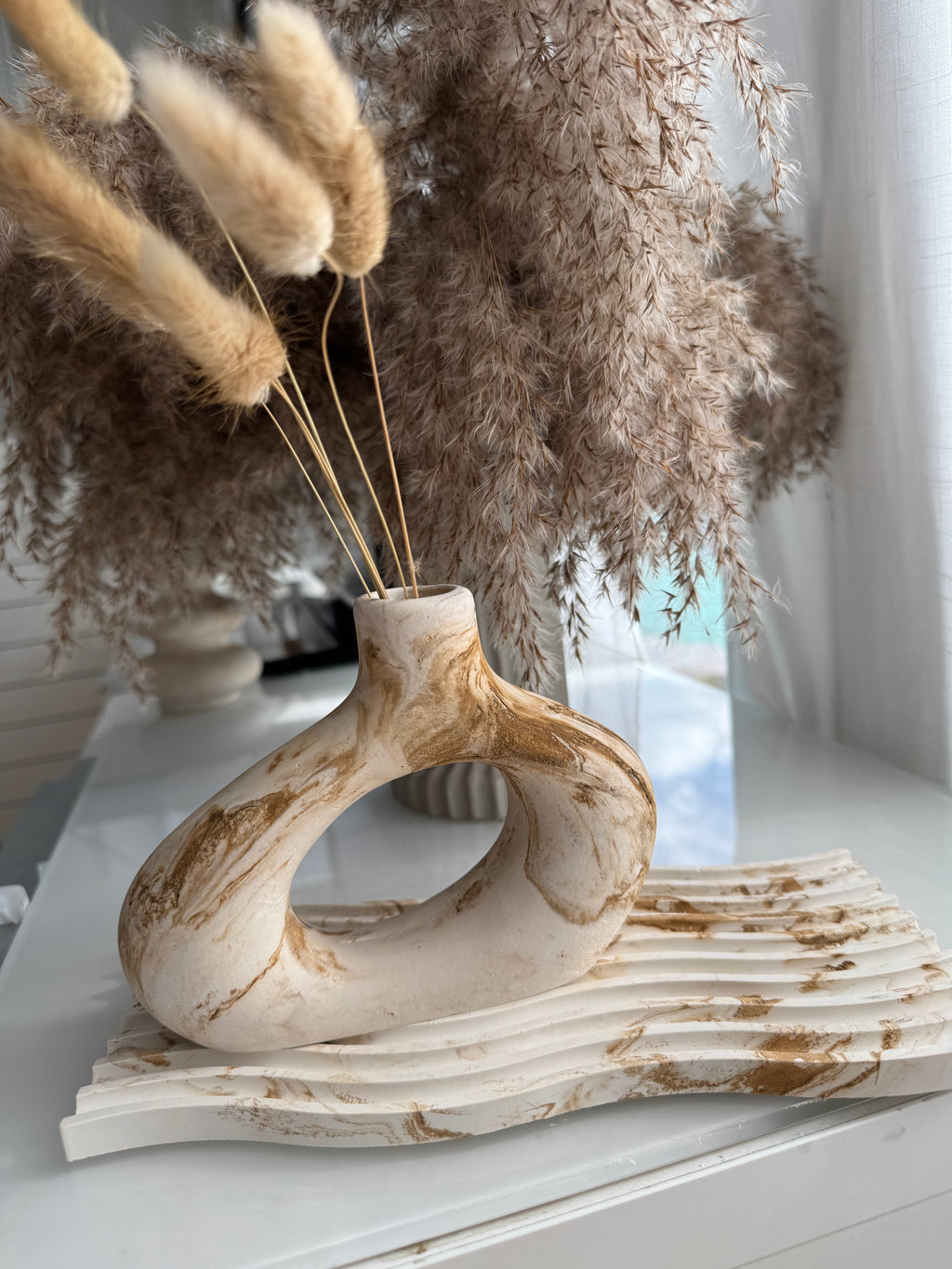 Halo Arch Statement Vase