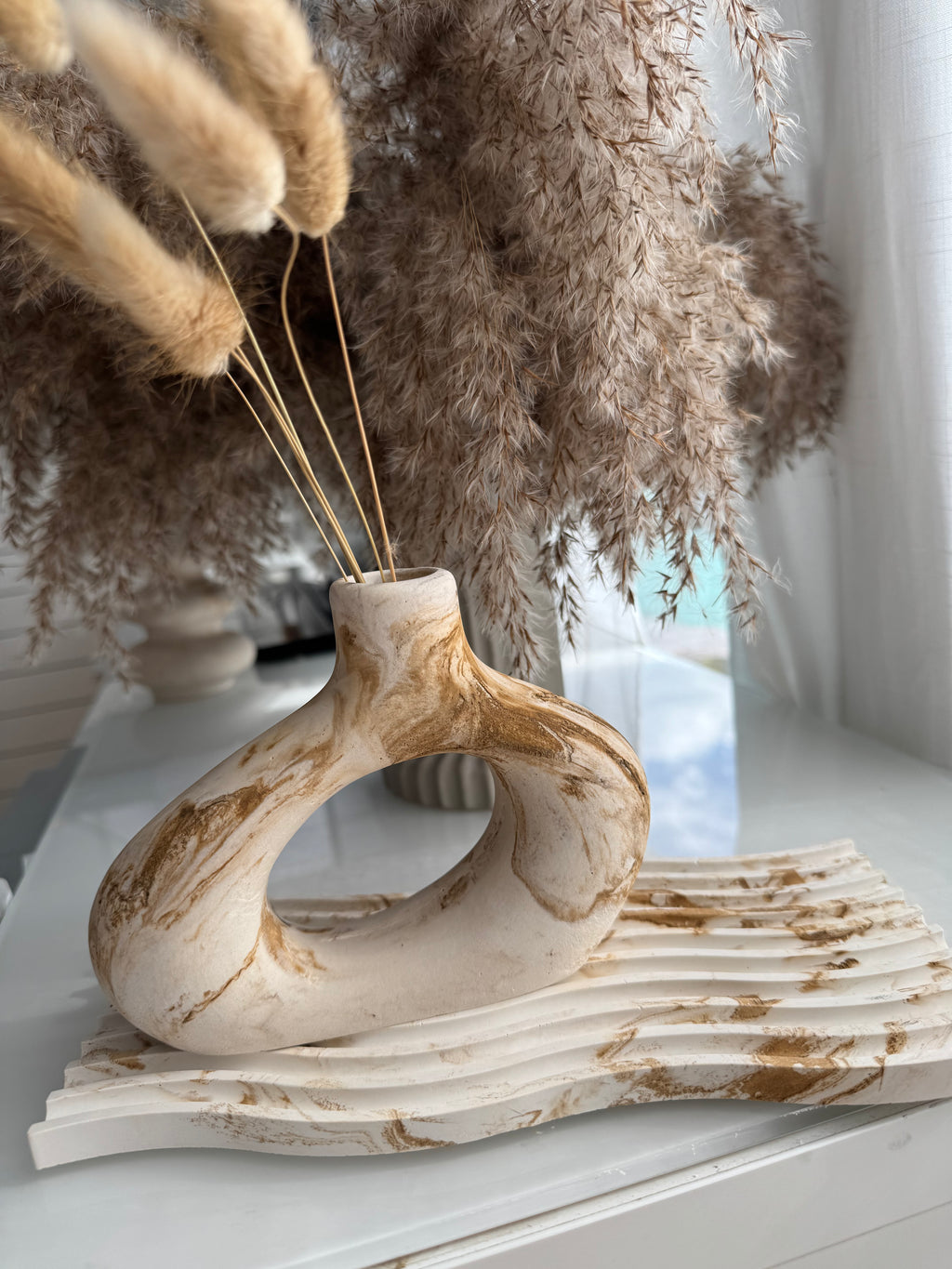 Halo Arch Statement Vase