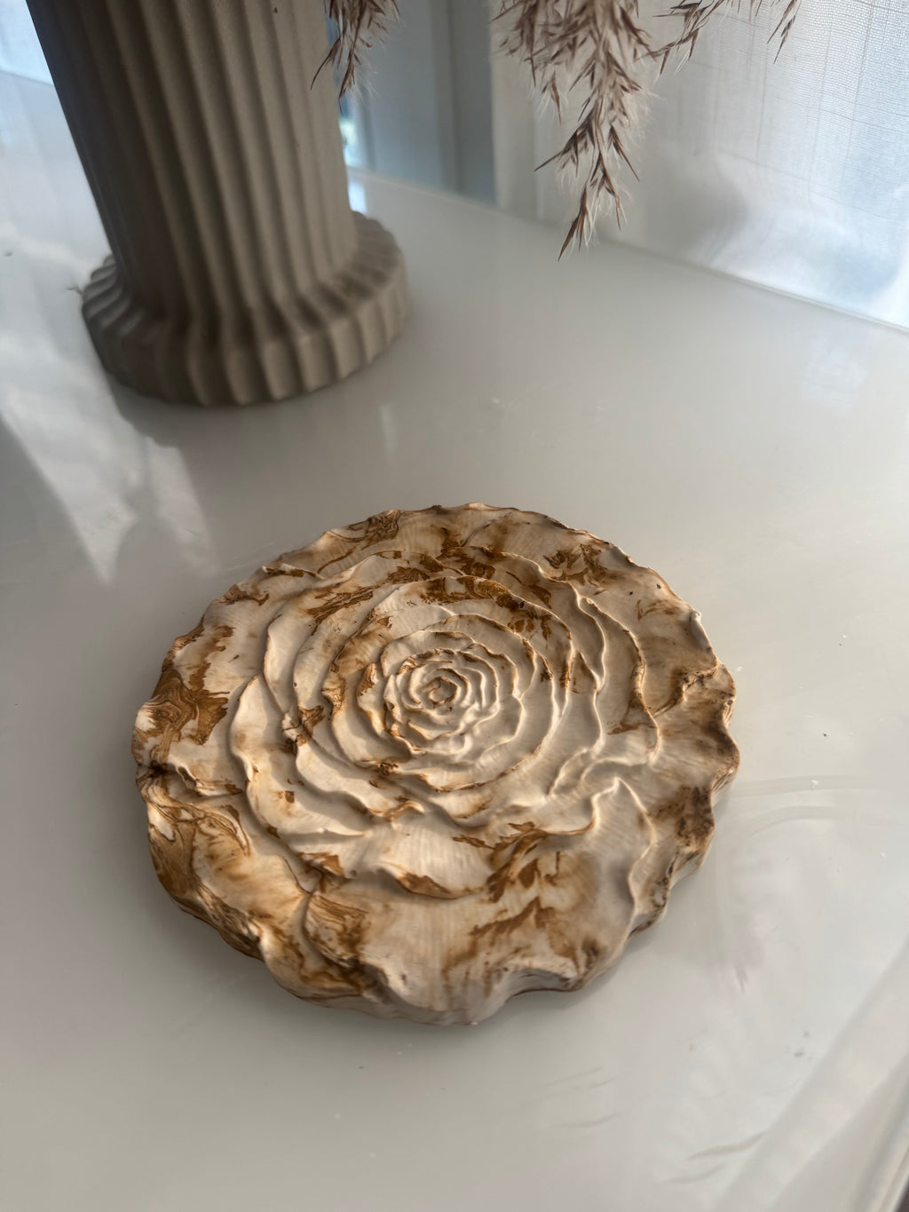 Rose Petal Grace Decorative Tray