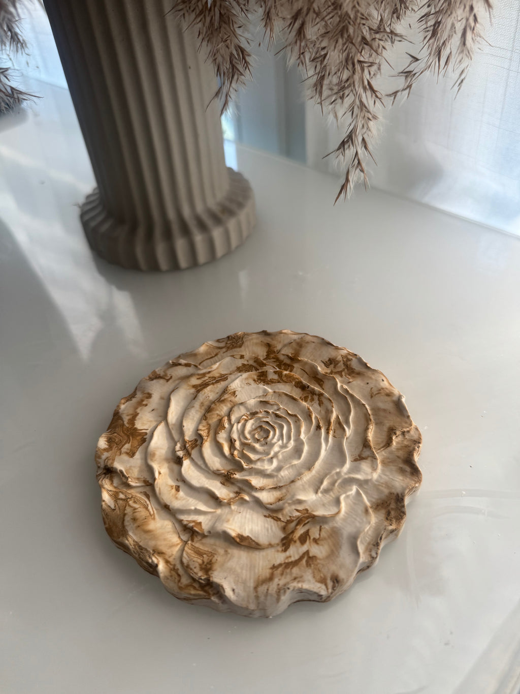 Rose Petal Grace Decorative Tray