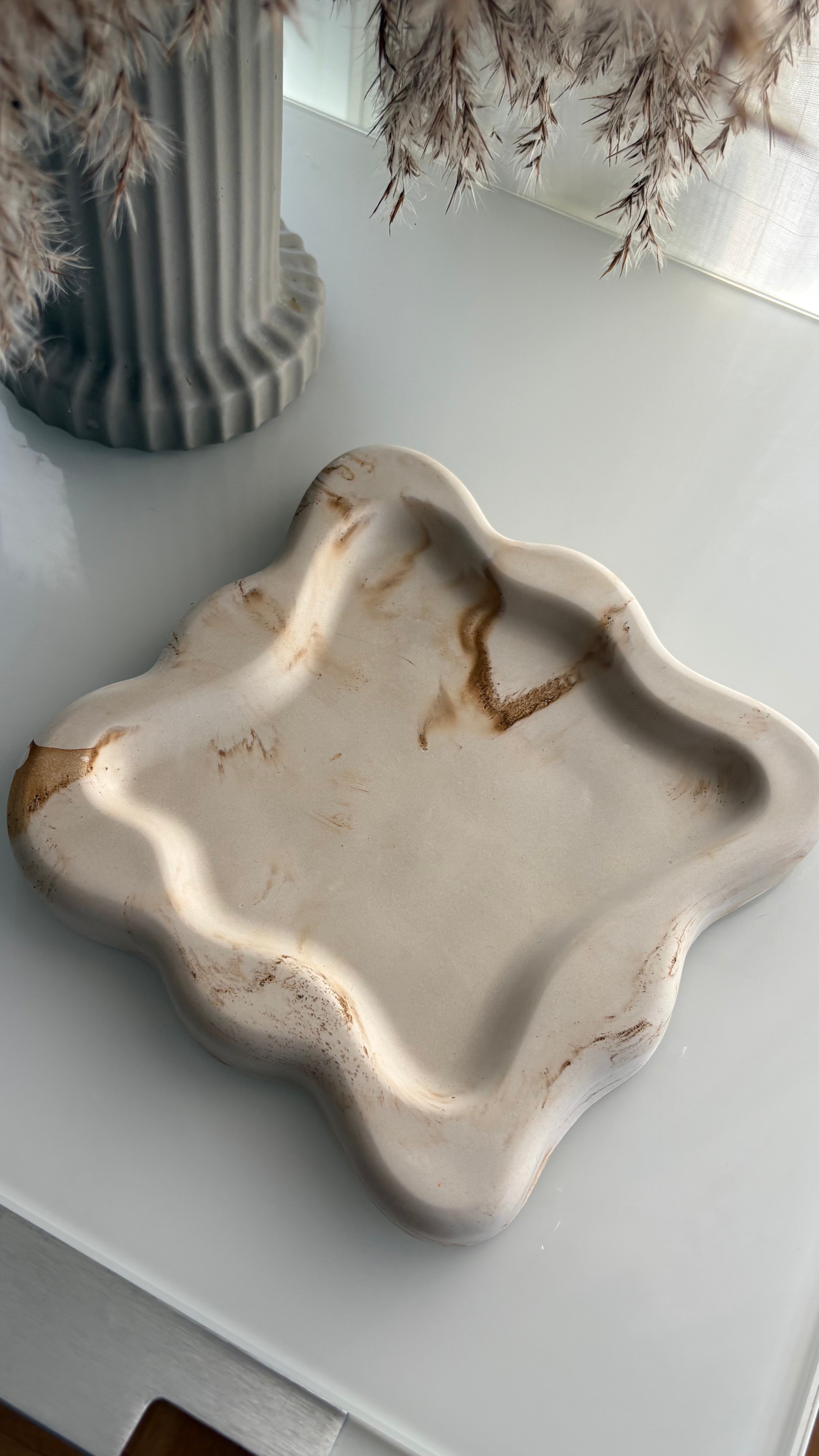 Wave Square Edge Plate