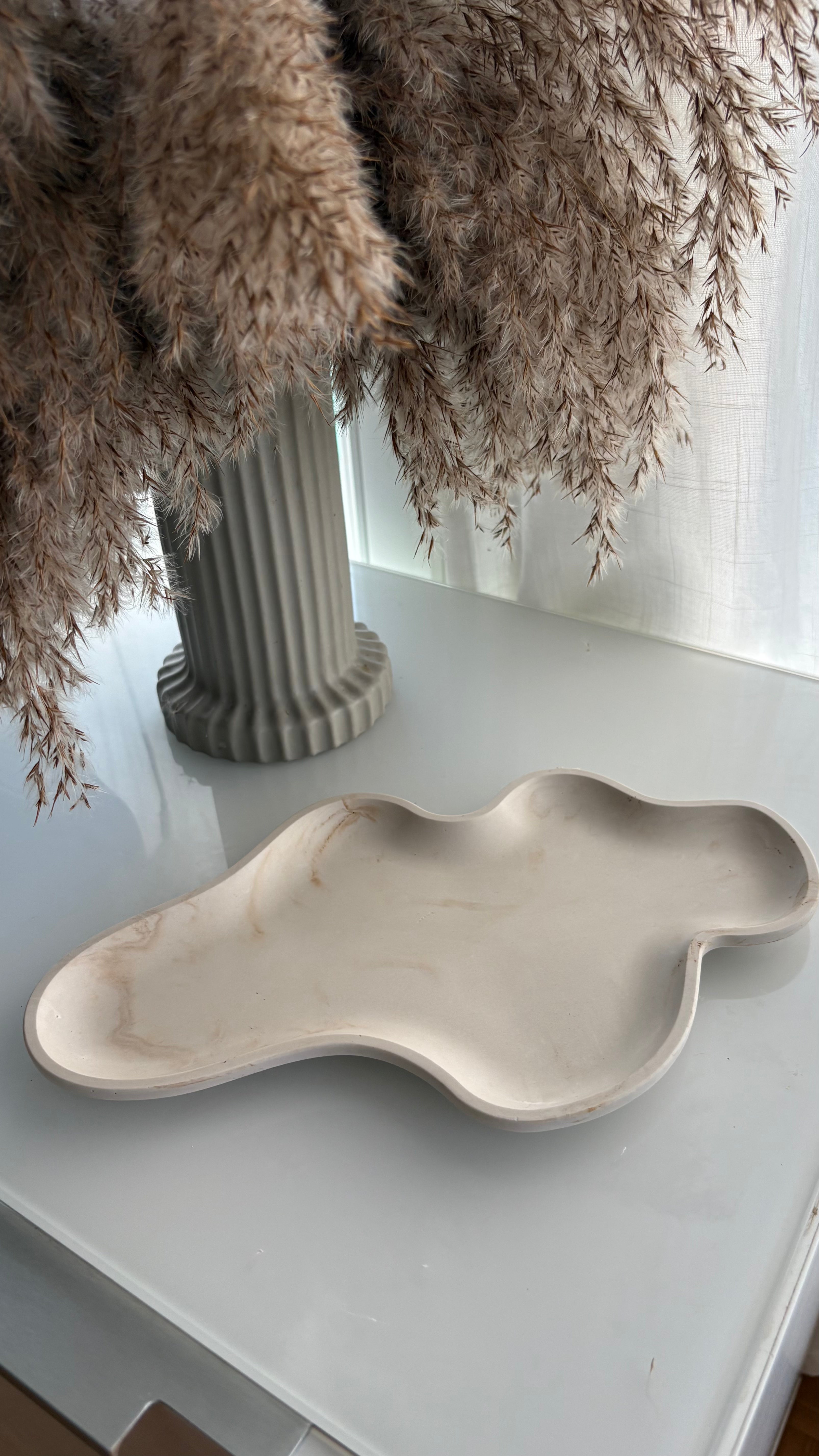 Cloud Form Decorative Tray