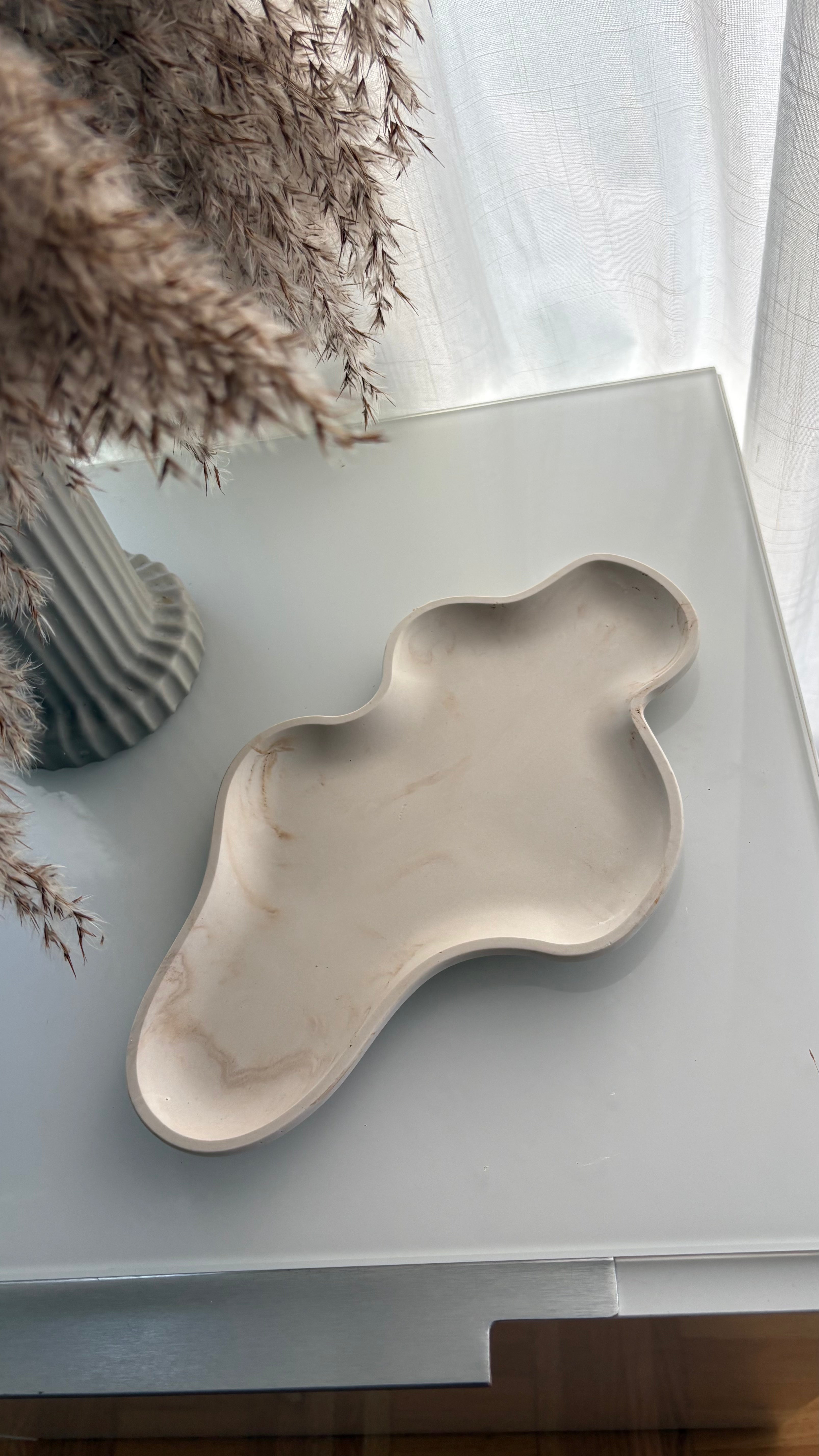 Cloud Form Decorative Tray