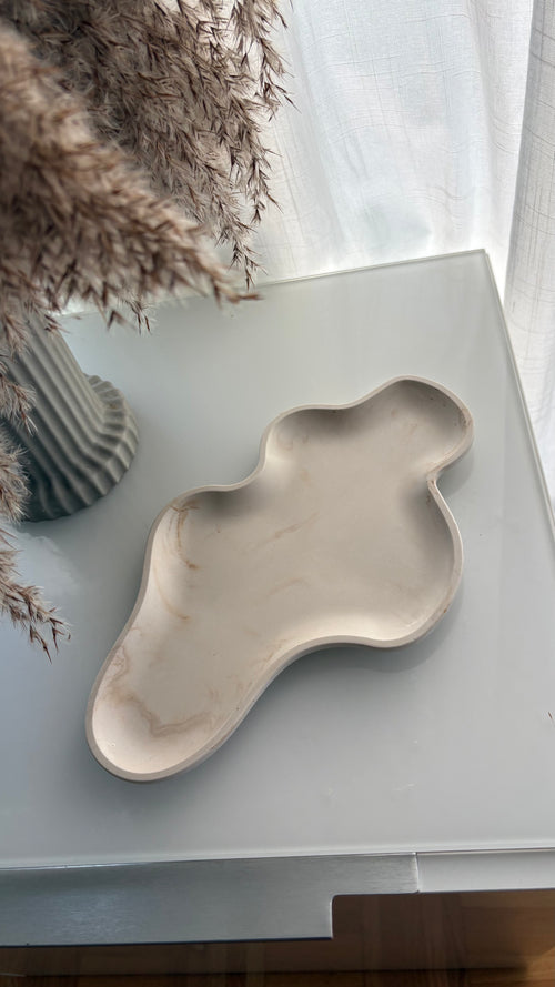 Cloud Form Decorative Tray