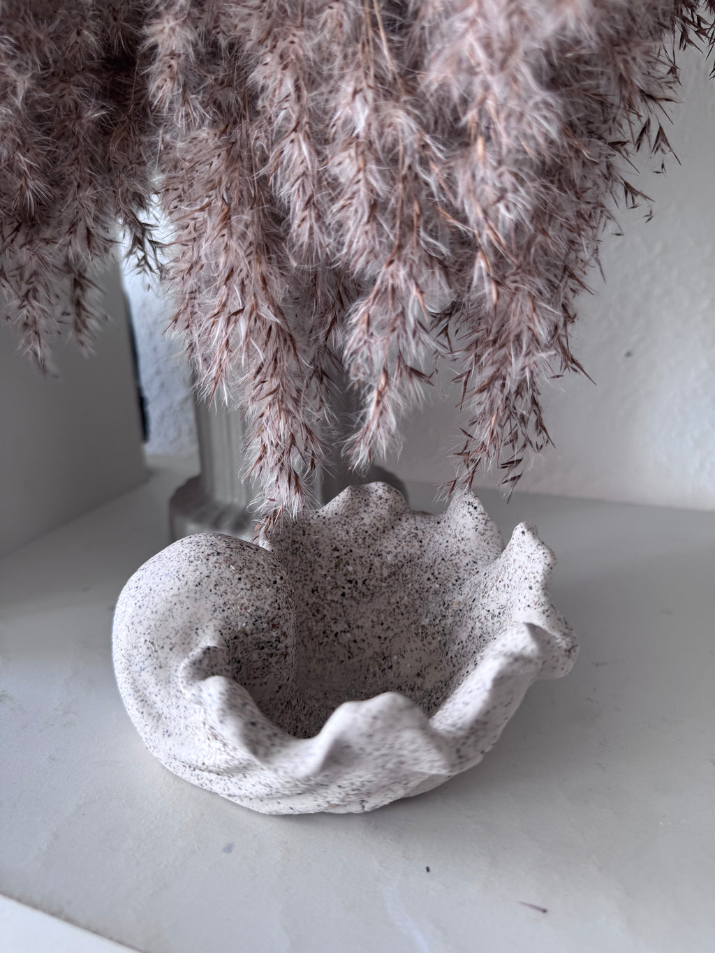 Coasta Wavy Sand Shell Accent