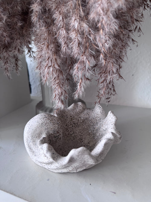 Coasta Wavy Sand Shell Accent