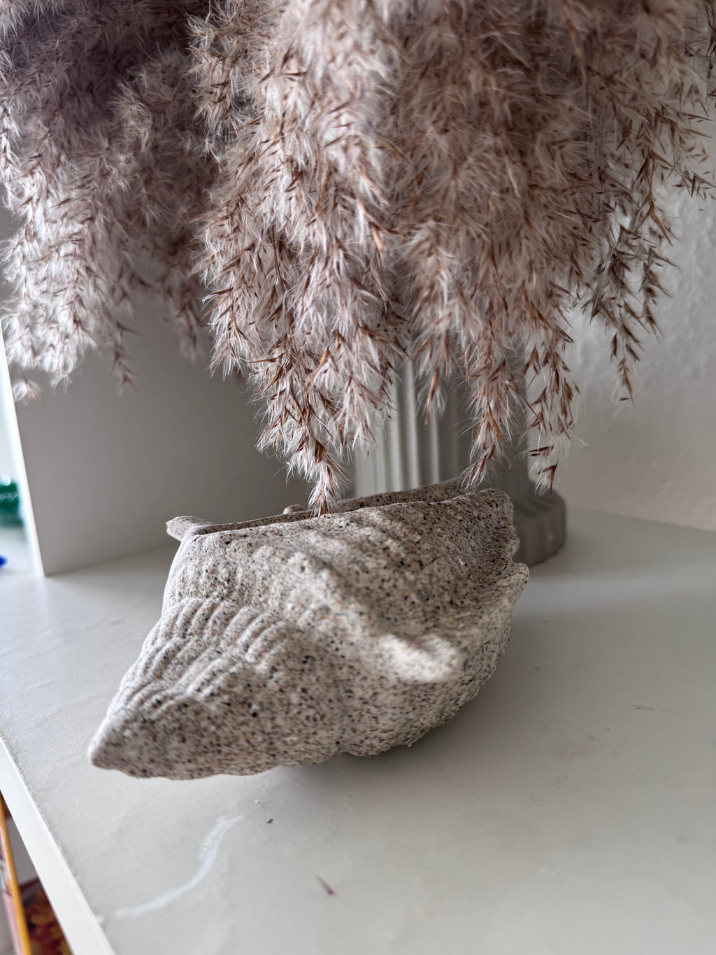 Sandstone Conch Sculpture