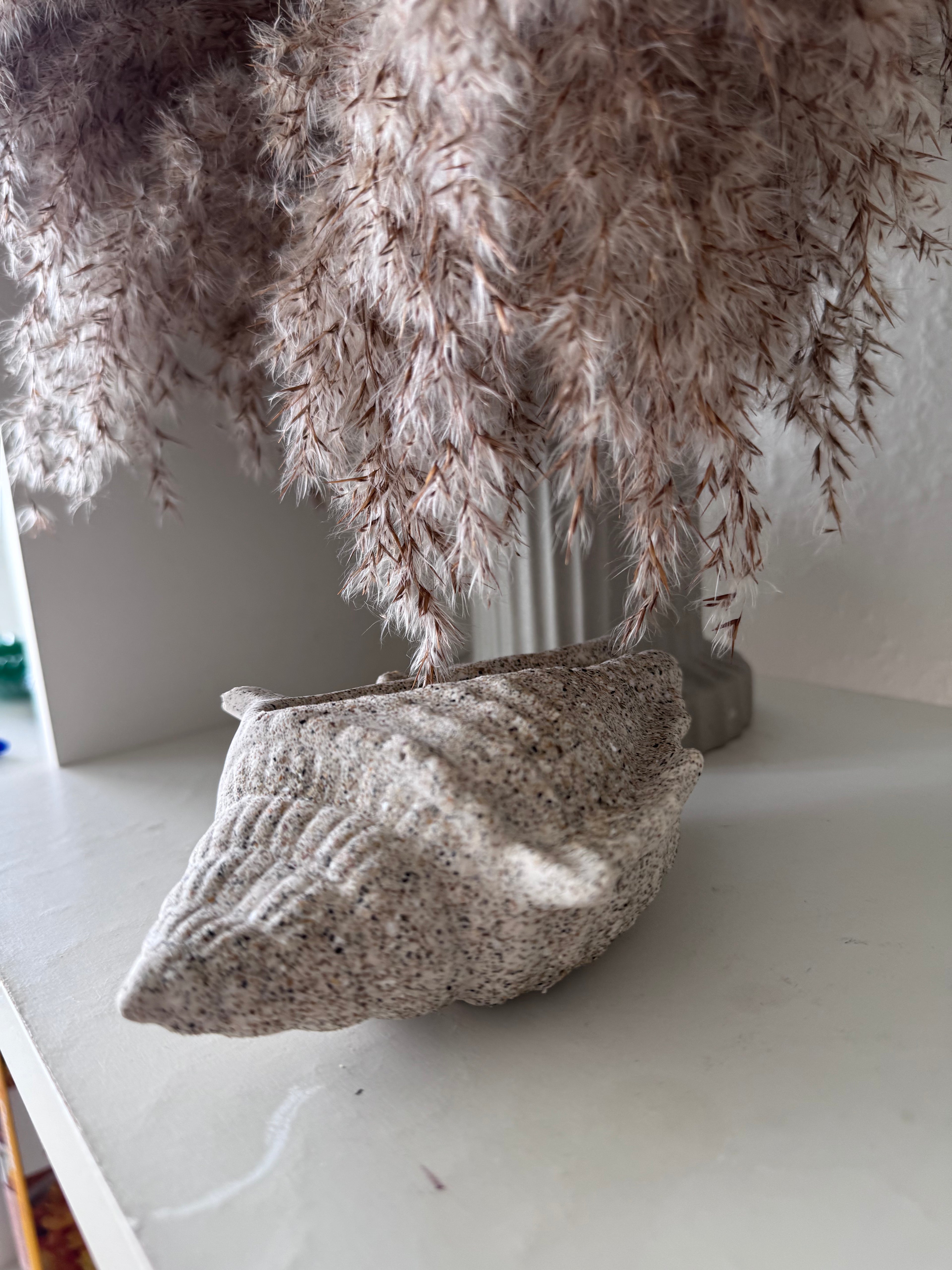 Sandstone Conch Sculpture