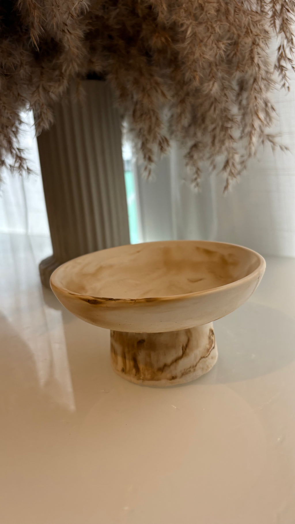 Pedestal Display Bowl