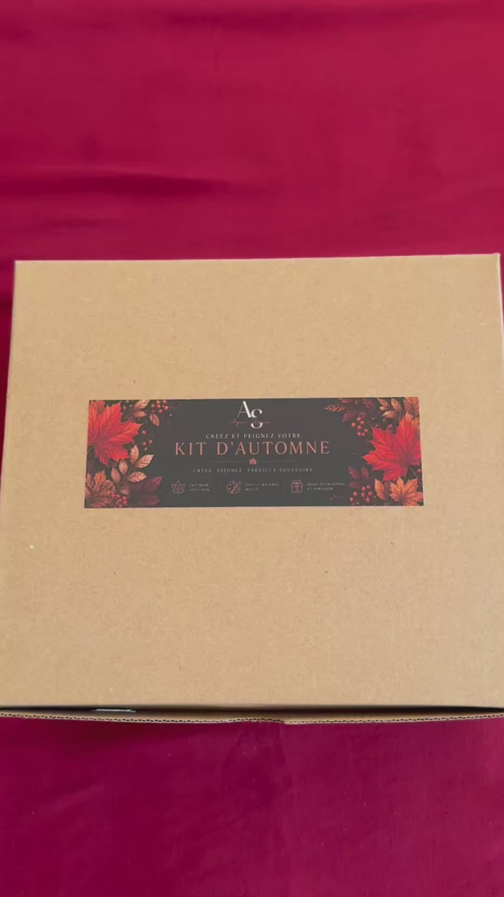 PAINT YOUR OWN AUTUMN DIY KIT 🍂🎨